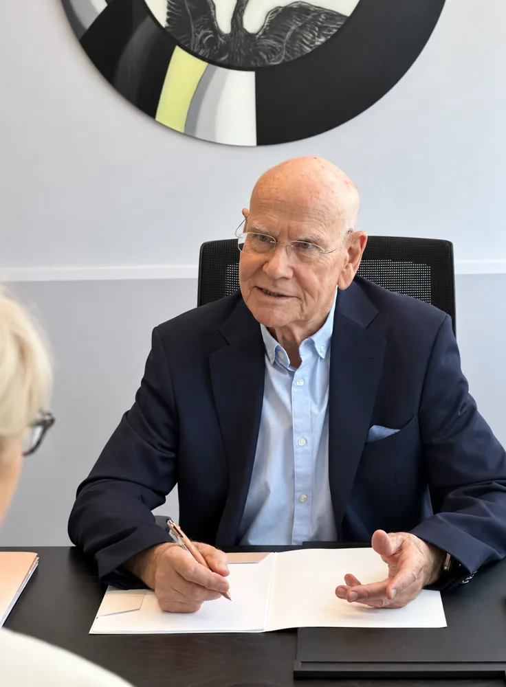 Dr. Felix Reimer, Facharzt für Innere Medizin in Wien Währing, im Gespräch